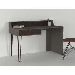 Red Living Schreibtisch Livaro - Vintage Sand / Dunkelbraun -BÜROMÖBEL Verkaufsgeschäft 1000306605 211115 13504200130 MOOD DETAILS P000000001000306605 mood