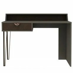 Red Living Schreibtisch Livaro - Vintage Sand / Dunkelbraun -BÜROMÖBEL Verkaufsgeschäft 1000306605 211115 13512600206 DETAILS P000000001000306605