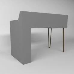 Red Living Schreibtisch Livaro - Vintage Sand / Dunkelbraun -BÜROMÖBEL Verkaufsgeschäft 1000306605 211115 13514100231 DETAILS P000000001000306605