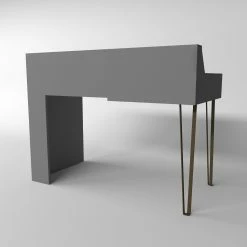 Red Living Schreibtisch Livaro - Vintage Sand / Dunkelbraun -BÜROMÖBEL Verkaufsgeschäft 1000306605 211115 13514600238 DETAILS P000000001000306605