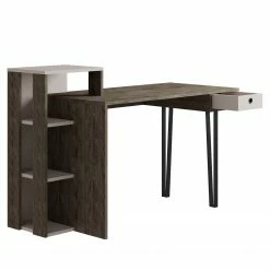 Loftscape Schreibtisch Lerik - Eiche Dunkel Dekor -BÜROMÖBEL Verkaufsgeschäft 1000306631 211115 13523400307 DETAILS P000000001000306631