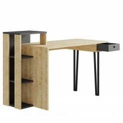 Loftscape Schreibtisch Lerik - Eiche Dekor -BÜROMÖBEL Verkaufsgeschäft 1000306637 211115 13542600460 DETAILS P000000001000306637