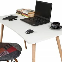 Norrwood Schreibtisch Linu II - Weiß -BÜROMÖBEL Verkaufsgeschäft 1000306641 211115 13530200348 DETAILS P000000001000306641