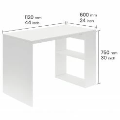 Loftscape Schreibtisch Julius - Weiß -BÜROMÖBEL Verkaufsgeschäft 1000306642 211115 13532500846 SKETCH DETAILS P000000001000306642 sketch