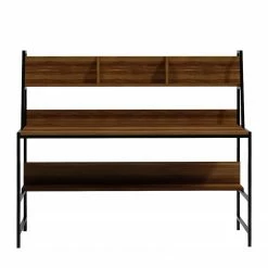 Red Living Schreibtisch Clomeo - Walnuss Dekor -BÜROMÖBEL Verkaufsgeschäft 1000306657 211115 13543100468 DETAILS P000000001000306657