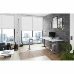 Fredriks Eckschreibtisch Toms - (Höhenverstellbar) - Lichtgrau / Grau -BÜROMÖBEL Verkaufsgeschäft 1000309502 211110 082121000024 MOOD DETAILS P000000001000309502 mood