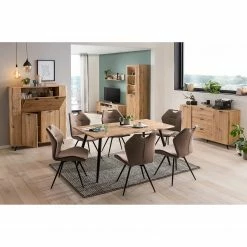 Ars Natura Sideboard Dorchester - Eiche Artisan Dekor -BÜROMÖBEL Verkaufsgeschäft 1000309601 211118 06583500045 MOOD DETAILS P000000001000309601 mood