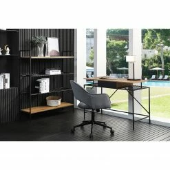 Red Living Regal Padbury - Schwarz / Eiche Dekor -BÜROMÖBEL Verkaufsgeschäft 1000310537 211125 111835000117 MOOD DETAILS P000000001000310537 mood