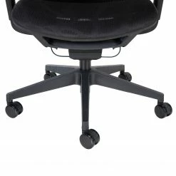 Fredriks Bürostuhl Sanda - Mesh / Kunststoff - Schwarz -BÜROMÖBEL Verkaufsgeschäft 1000310648 220819 040 DETAILS P000000001000310648