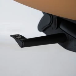 Fredriks Bürostuhl Zore - Kunstleder / Metall - Cognac / Aluminium -BÜROMÖBEL Verkaufsgeschäft 1000310651 220826 041 DETAILS P000000001000310651