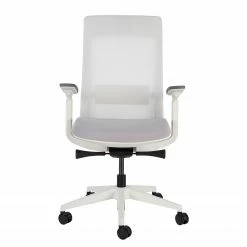 Fredriks Bürostuhl Ross - Hellgrau / Weiß -BÜROMÖBEL Verkaufsgeschäft 1000310652 220825 031 DETAILS P000000001000310652