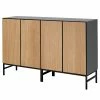 Now! by hülsta Sideboard now to go colour II - Natureiche / Diamantgrau