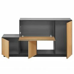 Now! by hülsta Sideboard now to go colour I - Natureiche / Diamantgrau -BÜROMÖBEL Verkaufsgeschäft 1000311297 211201 14490600555 DETAILS P000000001000311297