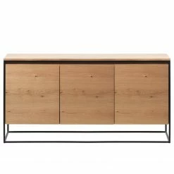 Red Living Sideboard Ratho - Eiche