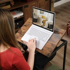 Red Living Laptoptisch Buxy - Eiche Rustikal Dekor / Schwarz -BÜROMÖBEL Verkaufsgeschäft 1000330250 220204 13344200023 MOOD DETAILS P000000001000330250 mood