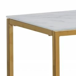 Fredriks Regal Katori II - Glas / Metall - Marmor Weiß Dekor / Gold -BÜROMÖBEL Verkaufsgeschäft 1000330565 220208 14503100050 DETAILS P000000001000330565