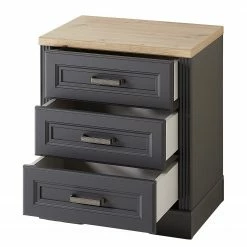 Ridgevalley Büro-Set Jasmund (3-teilig) - Graphit -BÜROMÖBEL Verkaufsgeschäft 1000331311 220208 14370400040 DETAILS P000000001000331311