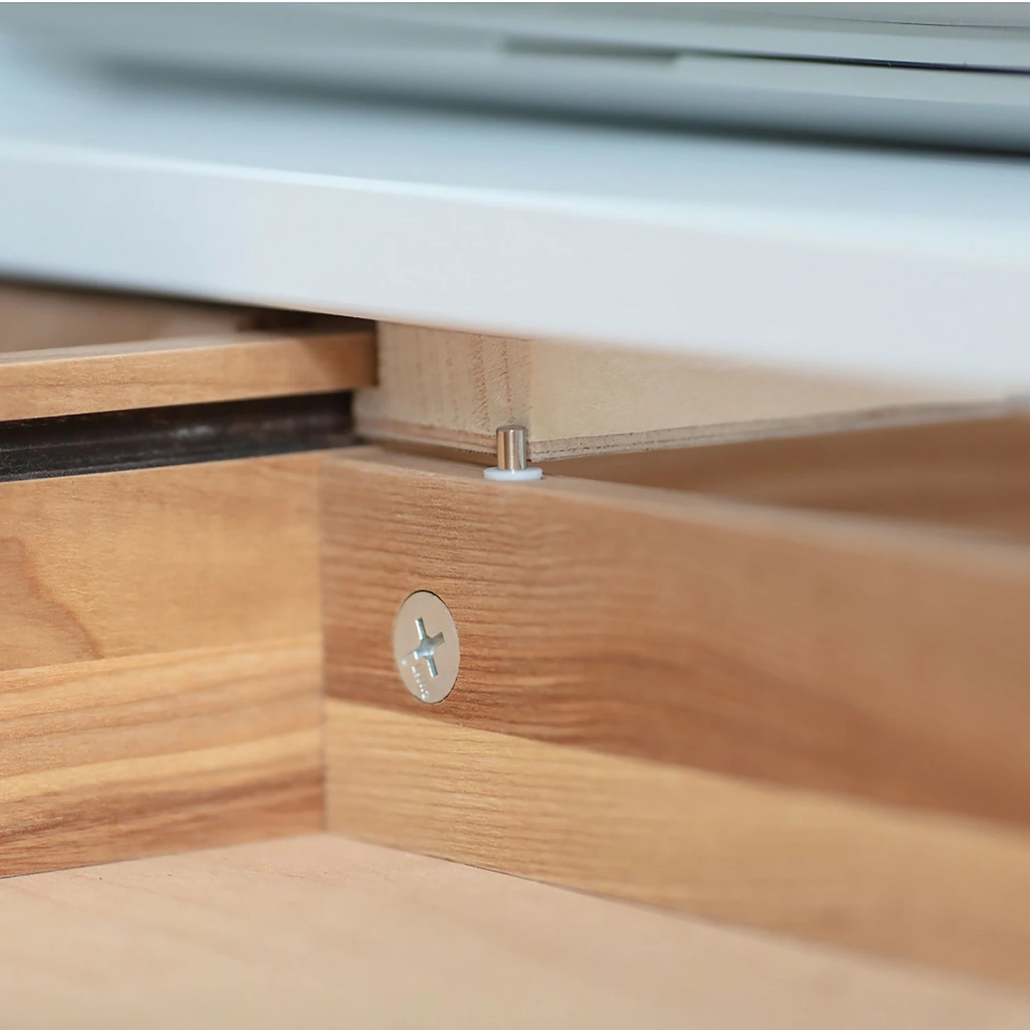 Mørteens Eckschreibtisch Ophelia - Weiß - Breite: 135 cm - Schublade rechts 9 Mørteens Eckschreibtisch Ophelia - Weiß - Breite: 135 cm - Schublade rechts – Bild 7