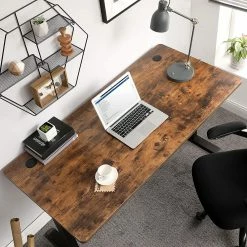 Fredriks Schreibtisch Viana - (Höhenverstellbar) - Altholz Dekor - Breite: 140 cm -BÜROMÖBEL Verkaufsgeschäft 1000337266 220224 021 MOOD DETAILS P000000001000337266 mood