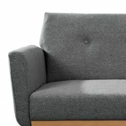 Norrwood Schlafsofa Shorwell - Strukturstoff - Grau -BÜROMÖBEL Verkaufsgeschäft 1000339552 220329 075 DETAILS P000000001000339552