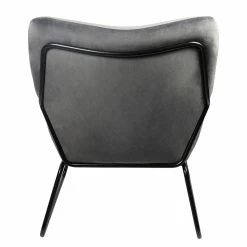 Norrwood Relaxsessel Tizio - Samt - Grau -BÜROMÖBEL Verkaufsgeschäft 1000339564 220329 050 DETAILS P000000001000339564