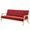 Norrwood Schlafsofa Pamban I - Strukturstoff - Karminrot -BÜROMÖBEL Verkaufsgeschäft 1000339586 220329 010 IMAGE P000000001000339586