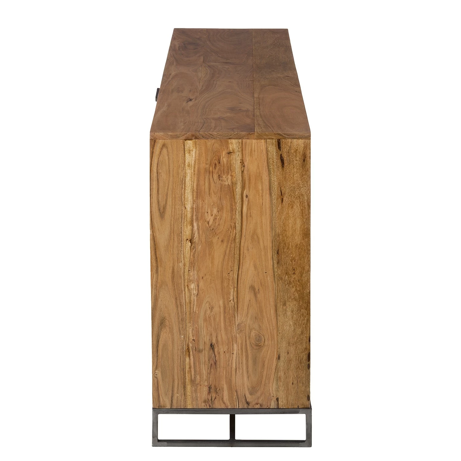 Ars manufacti Sideboard Woodson - Akazie massiv / Metall - Akazie Hellbraun - Breite: 200 cm 8 Ars manufacti Sideboard Woodson - Akazie massiv / Metall - Akazie Hellbraun - Breite: 200 cm – Bild 6