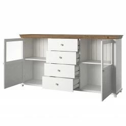 Ridgevalley Sideboard Emmanuela I - Kiefer Weiß Dekor -BÜROMÖBEL Verkaufsgeschäft 1000339993 220317 030 DETAILS P000000001000339993