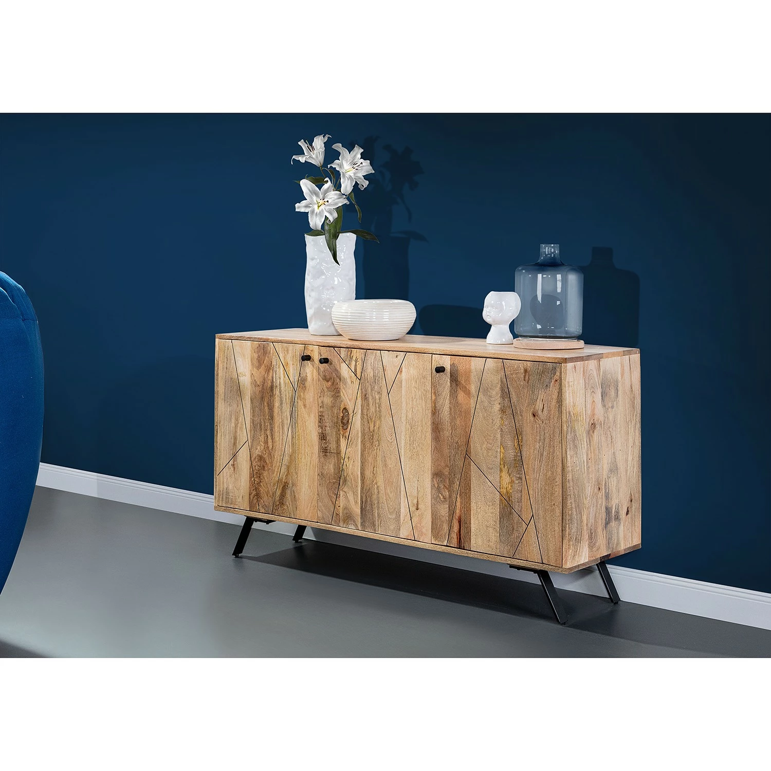 Naturoo Sideboard Pic - Mango massiv 4 Naturoo Sideboard Pic - Mango massiv – Bild 2