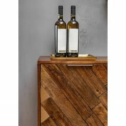 Red Living Sideboard Nook - Mango massiv / Metall - Mango / Gold -BÜROMÖBEL Verkaufsgeschäft 1000341969 220517 032 DETAILS P000000001000341969