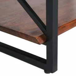 Red Living Regal Ugo II - Mango massiv / Metall - Mango / Schwarz -BÜROMÖBEL Verkaufsgeschäft 1000341970 220331 070 DETAILS P000000001000341970