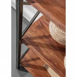 Red Living Regal Ugo II - Mango massiv / Metall - Mango / Schwarz -BÜROMÖBEL Verkaufsgeschäft 1000341970 220331 077 DETAILS P000000001000341970