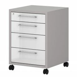 Maja Möbel Rollcontainer Homebase - Platingrau