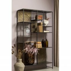 Red Living Regal Quito - Metall - Antik Messing / Schwarz -BÜROMÖBEL Verkaufsgeschäft 1000342095 220401 020 MOOD DETAILS P000000001000342095 mood