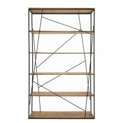 Tom Tailor Regal Piketon II - Mango massiv / Aluminium - Mango / Schwarz -BÜROMÖBEL Verkaufsgeschäft 1000342413 220325 030 DETAILS P000000001000342413