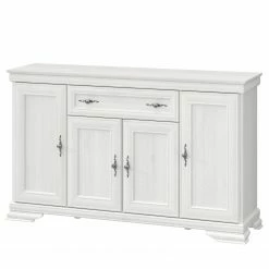 Ridgevalley Sideboard Summerbrook - Eiche Weiß Dekor