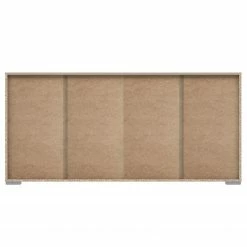 Loftscape Sideboard Perryton - Weiß / Eiche Sonoma Dekor -BÜROMÖBEL Verkaufsgeschäft 1000342469 220404 033 DETAILS P000000001000342469