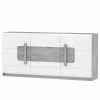Loftscape Sideboard Toscana - Inkl. Beleuchtung - Eiche Grau Dekor
