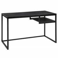 Fredriks Schreibtisch Penai - Eiche Schwarz Dekor / Schwarz -BÜROMÖBEL Verkaufsgeschäft 1000342983 220407 030 DETAILS P000000001000342983