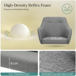 Fredriks Bürostuhl Roydale - Grau -BÜROMÖBEL Verkaufsgeschäft 1000343527 220407 501 SKETCH DETAILS P000000001000343527 sketch