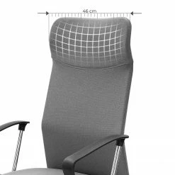 Fredriks Bürostuhl Freezer - Grau -BÜROMÖBEL Verkaufsgeschäft 1000343541 220407 040 DETAILS P000000001000343541