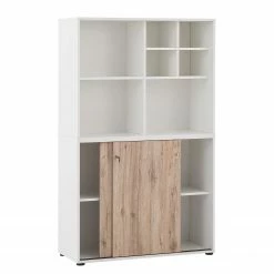 Schildmeyer Aktenschrank Serie 400 U1000R / U1000ST - Wildeiche Dekor / Weiß -BÜROMÖBEL Verkaufsgeschäft 1000343906 220420 035 DETAILS P000000001000343906
