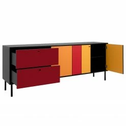 Loftscape TV-Lowboard Modern Art - Mehrfarbig -BÜROMÖBEL Verkaufsgeschäft 1000344592 220407 031 DETAILS P000000001000344592