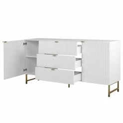 Loftscape Sideboard Metropolis - Matt Weiß -BÜROMÖBEL Verkaufsgeschäft 1000344595 220407 031 DETAILS P000000001000344595