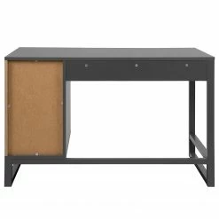 Loftscape Schreibtisch Mid West - Anthrazit / Bambus Dekor -BÜROMÖBEL Verkaufsgeschäft 1000344597 220407 036 DETAILS P000000001000344597