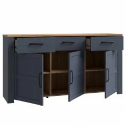 Ridgevalley Sideboard Vassia I - Eiche Navy Dekor / Eiche Riviera Dekor -BÜROMÖBEL Verkaufsgeschäft 1000344684 220414 040 DETAILS P000000001000344684