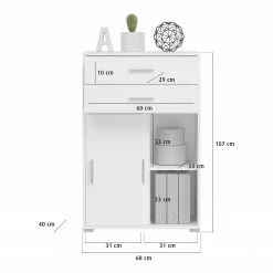 Fredriks Aktenschrank-Kombination Thamali IX - Weiß -BÜROMÖBEL Verkaufsgeschäft 1000346952 220504 501 SKETCH DETAILS P000000001000346952 sketch