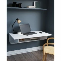 Loftscape Wandschreibtisch Prandi - Matt Weiß - Breite: 100 cm -BÜROMÖBEL Verkaufsgeschäft 1000347234 220621 020 MOOD DETAILS P000000001000347234 mood