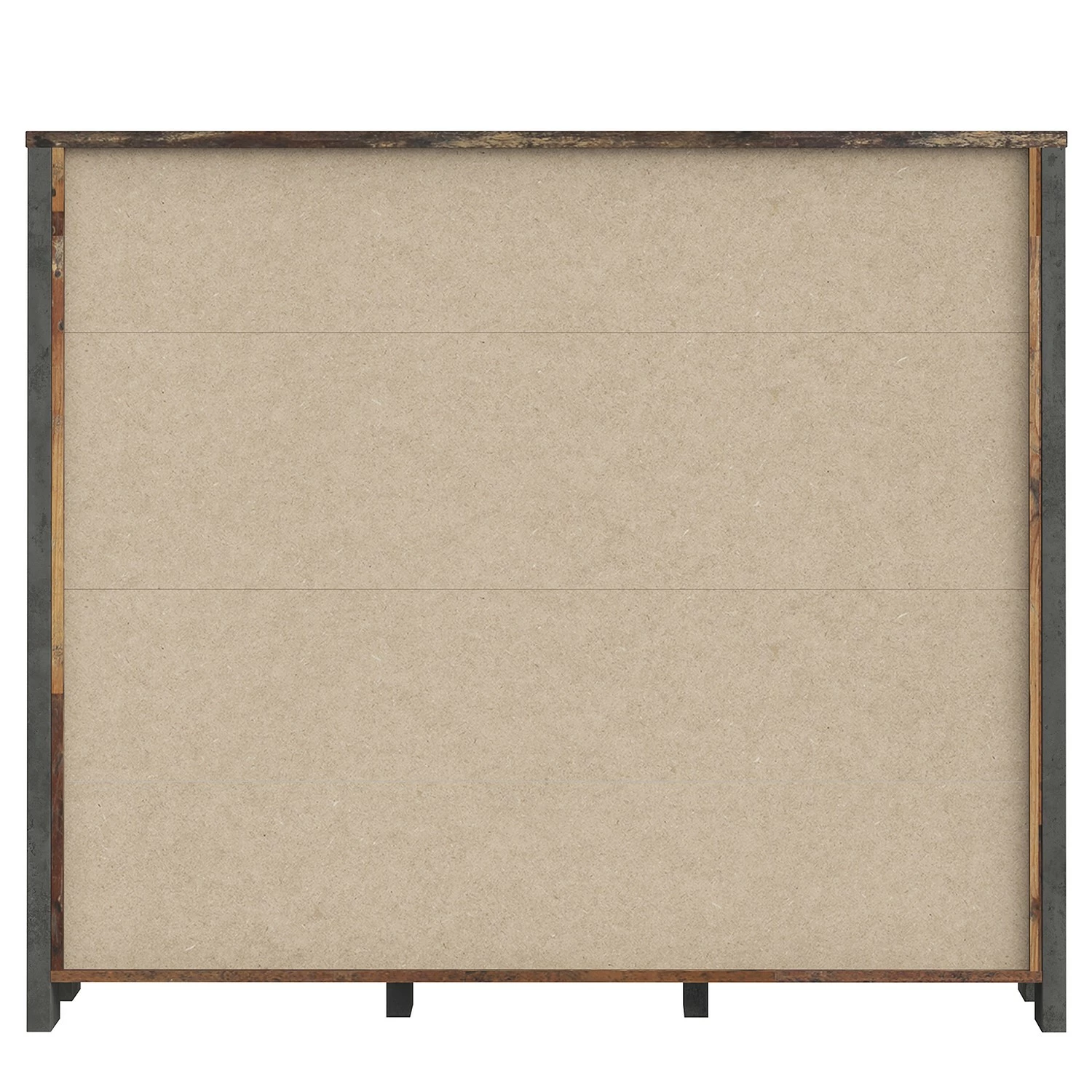 Fredriks Büroregal Clifford - Altholz Dekor / Dunkelgrau 8 Fredriks Büroregal Clifford - Altholz Dekor / Dunkelgrau – Bild 6