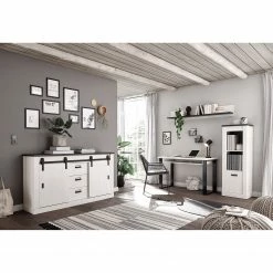 Ridgevalley Regal Shutter - Pinie Weiß Dekor -BÜROMÖBEL Verkaufsgeschäft 1000348683 220505 023 MOOD DETAILS P000000001000348683 mood